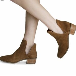 Coconuts by Marisse Pronto Leather Ankle Boots shoes sz 7.5M